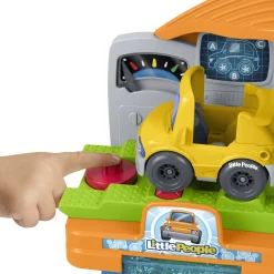 Fisher-Price Little People servicestation med bilvask og figurer