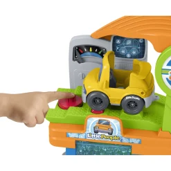 Fisher-Price Little People servicestation med bilvask og figurer