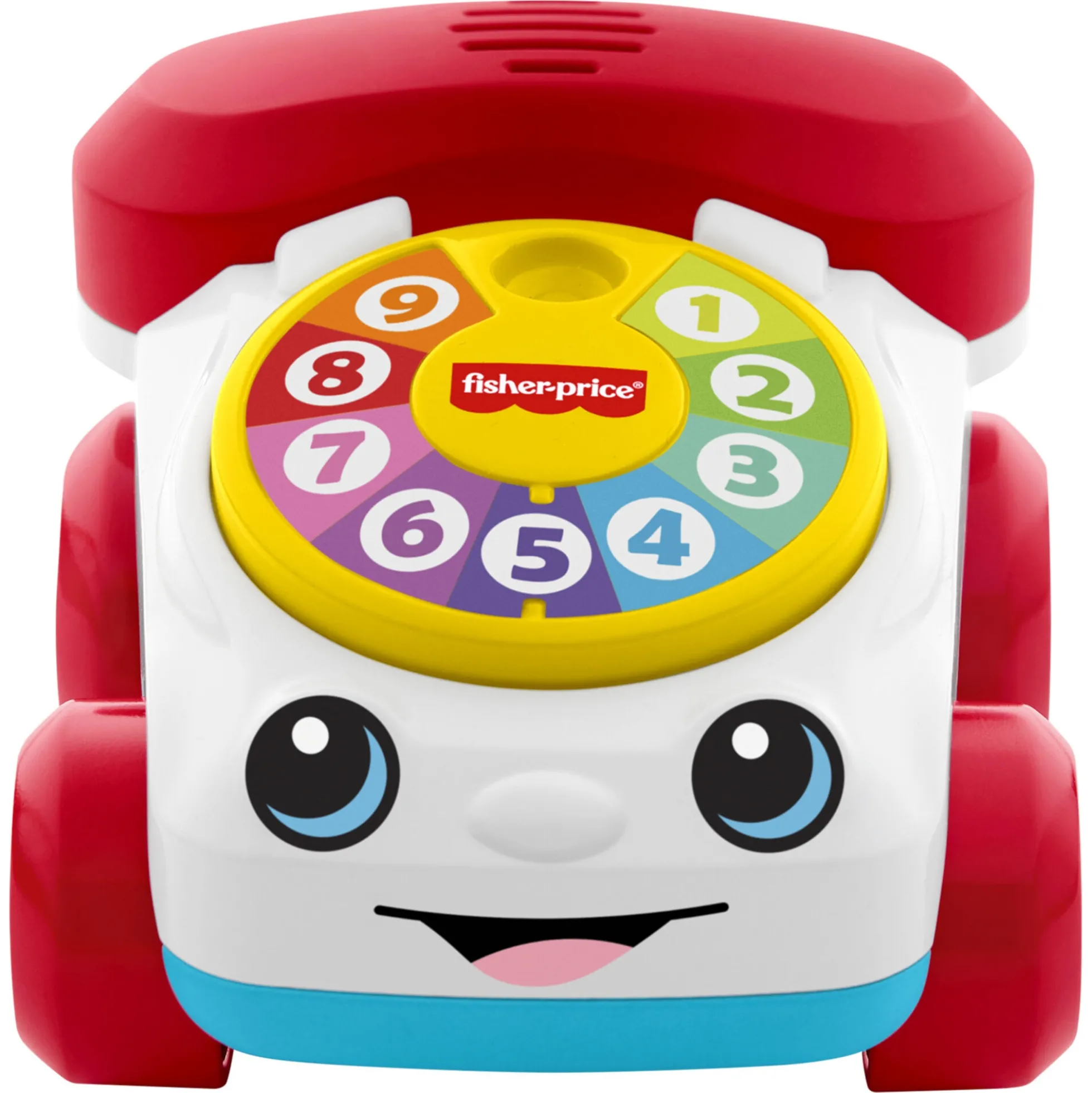 Fisher-Price mini-telefon med lyde - Skubbelegetøj for de mindste