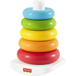 Fisher-Price Rock-a-Stack- Klassisk stabletårn med 5 ringe - 21 cm