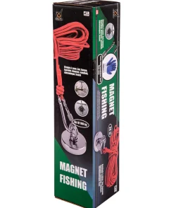 Fiskemagnetsæt 100 kg - 20 meter reb med karabinhage