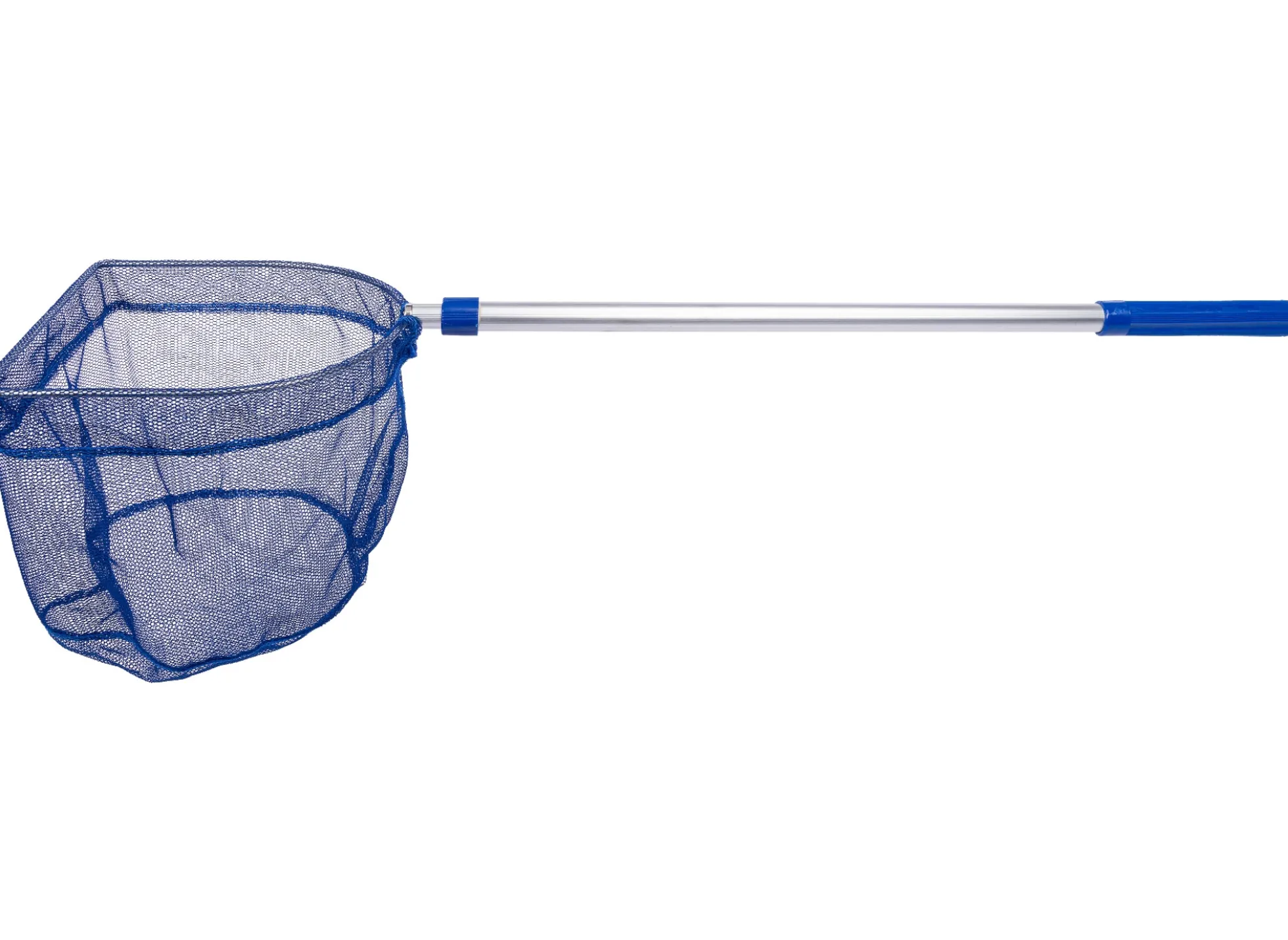 Fiskenet med teleskopstang - Metalstang fra 74 til 120 cm