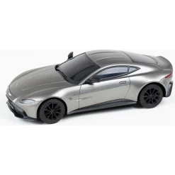 Fjernstyret Aston Martin Vantage sportsbil med 2.4 GHz styring - Mørkegrå - 1:24