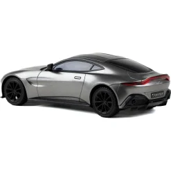 Fjernstyret Aston Martin Vantage sportsbil med 2.4 GHz styring - Mørkegrå - 1:24