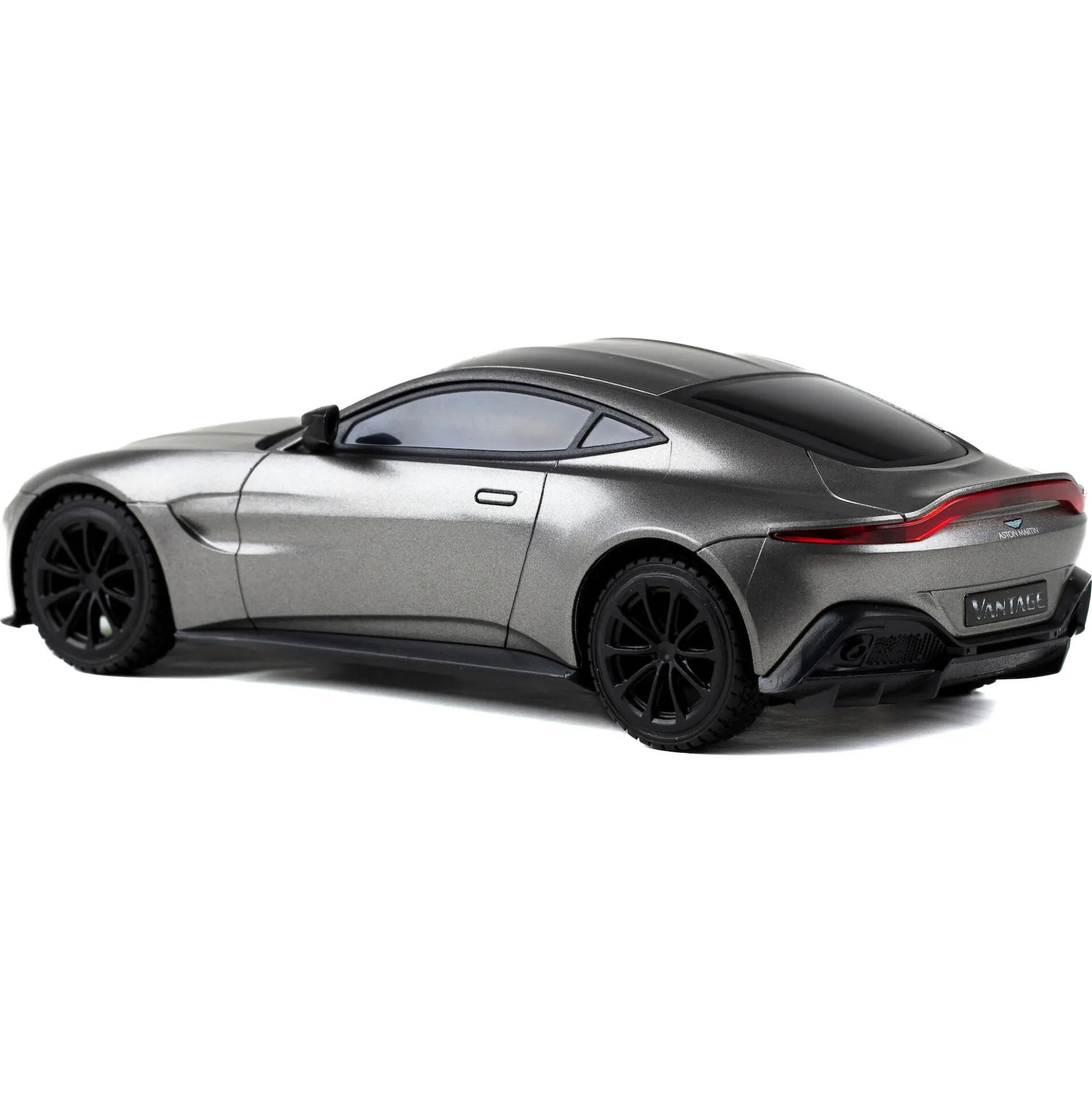 Fjernstyret Aston Martin Vantage sportsbil med 2.4 GHz styring - Mørkegrå - 1:24