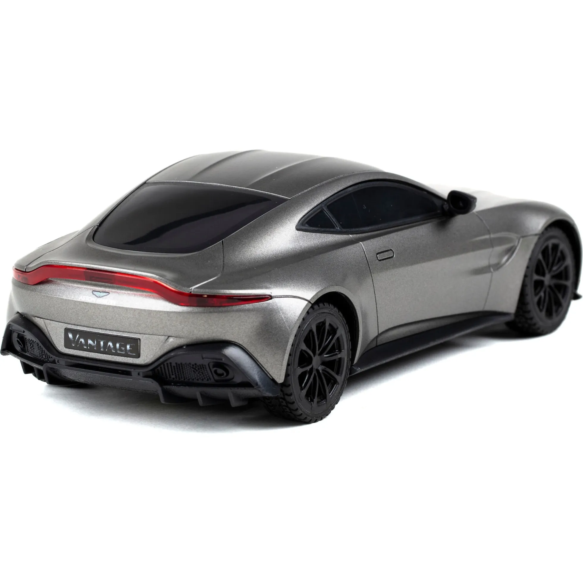 Fjernstyret Aston Martin Vantage sportsbil med 2.4 GHz styring - Mørkegrå - 1:24