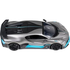Fjernstyret Bugatti Divo sportsbil med 2.4 GHz styring - Mørkegrå - 1:16
