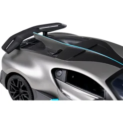 Fjernstyret Bugatti Divo sportsbil med 2.4 GHz styring - Mørkegrå - 1:16