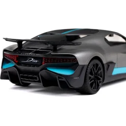 Fjernstyret Bugatti Divo sportsbil med 2.4 GHz styring - Mørkegrå - 1:16