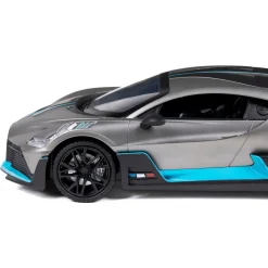 Fjernstyret Bugatti Divo sportsbil med 2.4 GHz styring - Mørkegrå - 1:16
