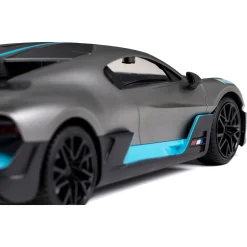Fjernstyret Bugatti Divo sportsbil med 2.4 GHz styring - Mørkegrå - 1:16