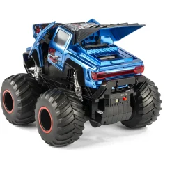 Fjernstyret crash monster truck med deformation, damp, lys og lyd - 2.4 GHz styring - 1:16