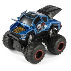 Fjernstyret crash monster truck med deformation, damp, lys og lyd - 2.4 GHz styring - 1:16
