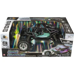 Fjernstyret holografisk rock crawler med anti-slip dæk - 2.4 GHz styring - 1:24