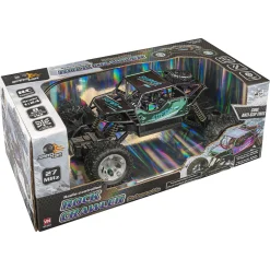 Fjernstyret holografisk rock crawler med anti-slip dæk - 2.4 GHz styring - 1:24