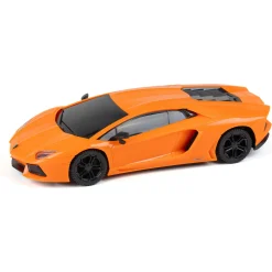 Fjernstyret Lamborghini Aventador LP 700-4 sportsbil med 2.4 GHz styring - Orange - 1:24