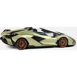 Fjernstyret Lamborghini Sian sportsbil med 2.4 GHz styring - Grøn - 1:16