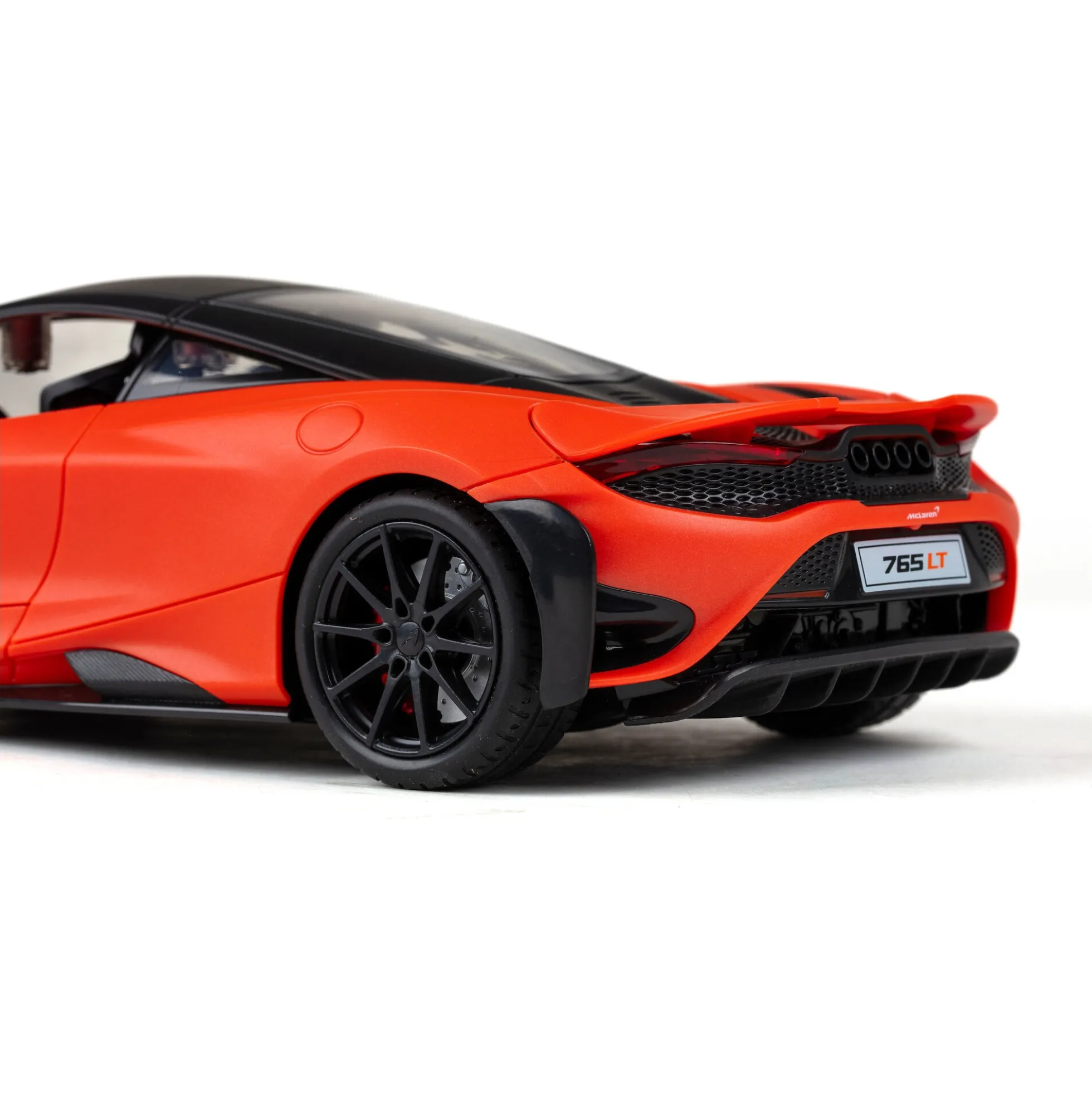 Fjernstyret McLaren 765LT sportsbil med 2.4 GHz styring - Orange - 1:16