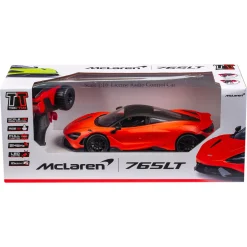 Fjernstyret McLaren 765LT sportsbil med 2.4 GHz styring - Orange - 1:16