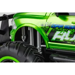 Fjernstyret Raptor Runner offroad bil med genopladeligt batteri - Grøn - 1:12