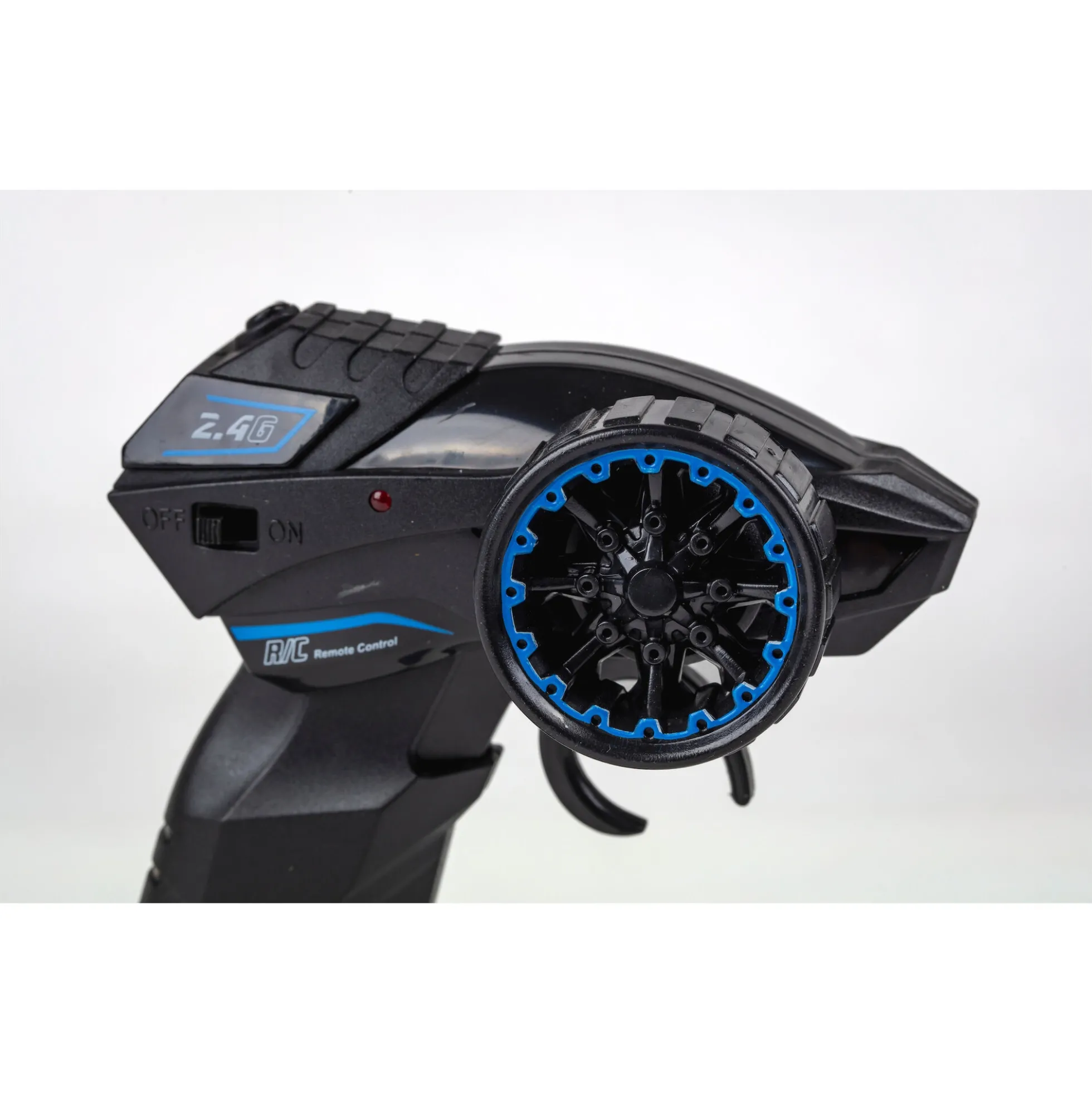 Fjernstyret Raptor Runner offroad bil med genopladeligt batteri - Grøn - 1:12