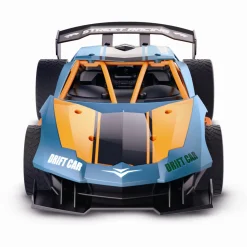 Fjernstyret street racer med drift, røg, lys og lyd - 2.4 GHz styring - 1:14