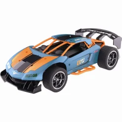 Fjernstyret street racer med drift, røg, lys og lyd - 2.4 GHz styring - 1:14