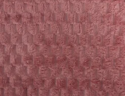 Fleece tæppe - vaffelstruktur - 150x200 cm - Blødt rosa sofatæppe - Nordstrand Home