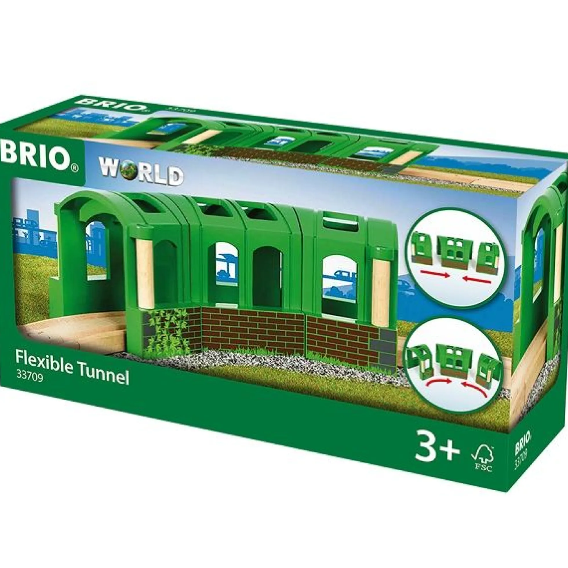 Fleksibel tunnel - 33709 - BRIO