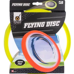 Flying disc 24 cm - Gennemsigtig med bløde kanter - Grøn