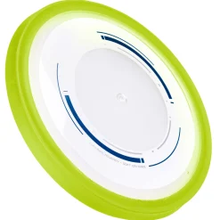 Flying disc 24 cm - Gennemsigtig med bløde kanter - Grøn