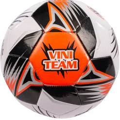 Fodbold - Kunstlæder - Str. 5 - Hvid/orange