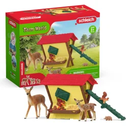 Fodring af skovens dyr - 42658 - Schleich Farm World