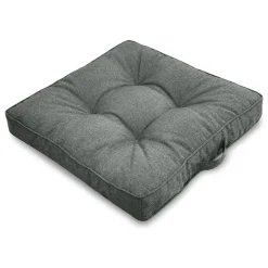 Futon hynde til havestol - 7 cm blød hynde - Grøn havehynde til udendørs brug - Måler 50x50 cm - Nordstrand Home stolehynde