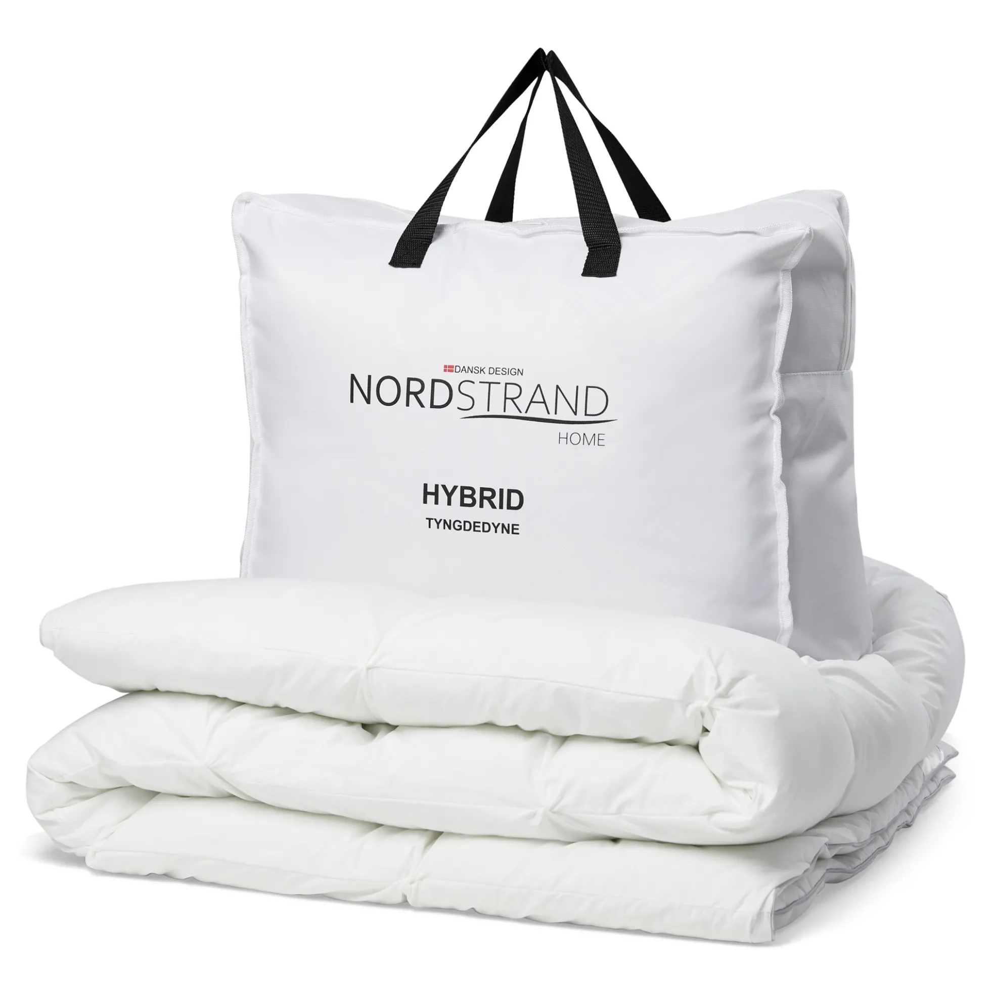 Fyldig hybriddyne 5 kg vægtdyne med glasperler - 140x200 cm - Helårsdyne ekstra tung - Lun kugledyne fra Nordstrand Home