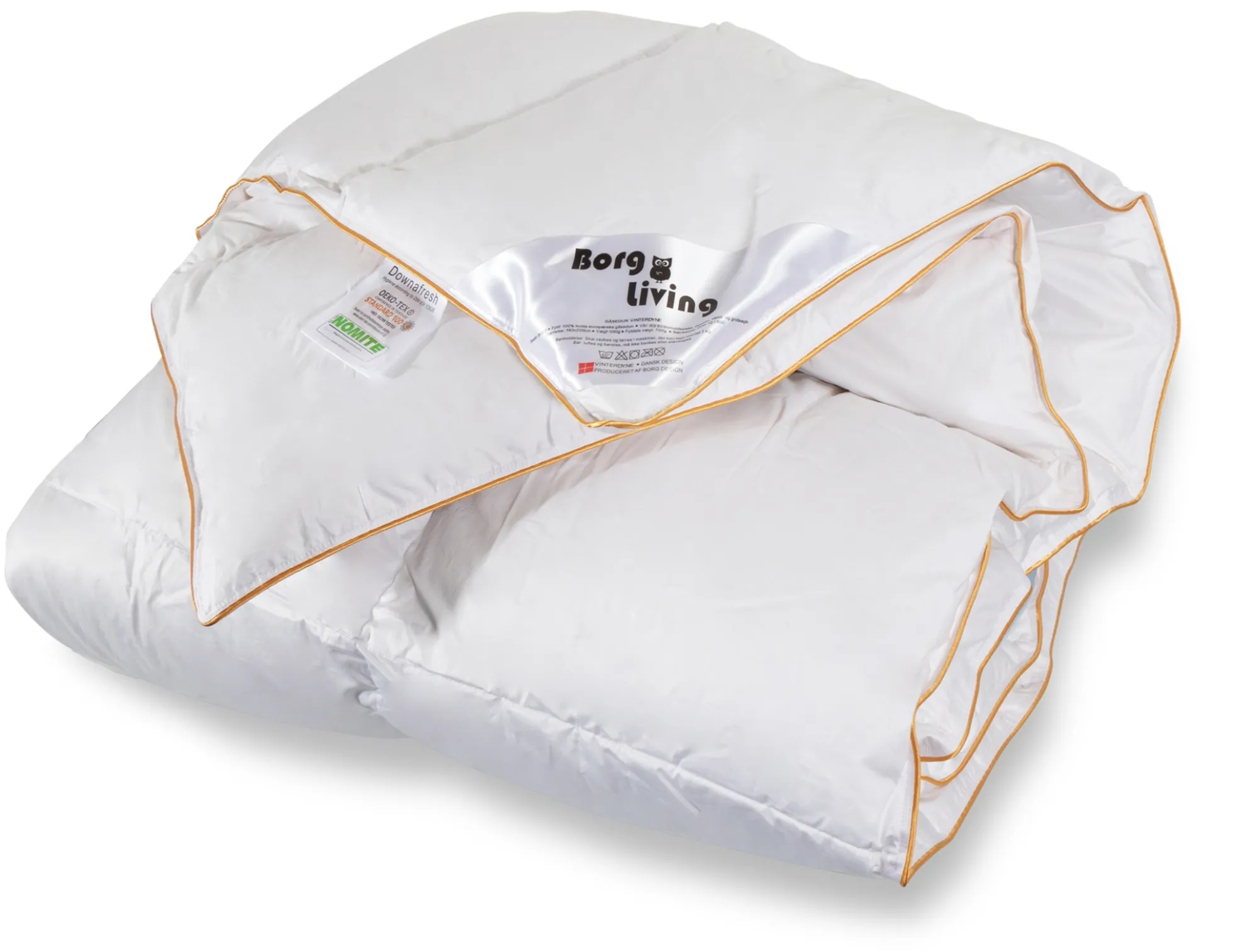 Gåseduns dyne - Vinterdyne i 100% dun - 200x220 cm - Borg Living