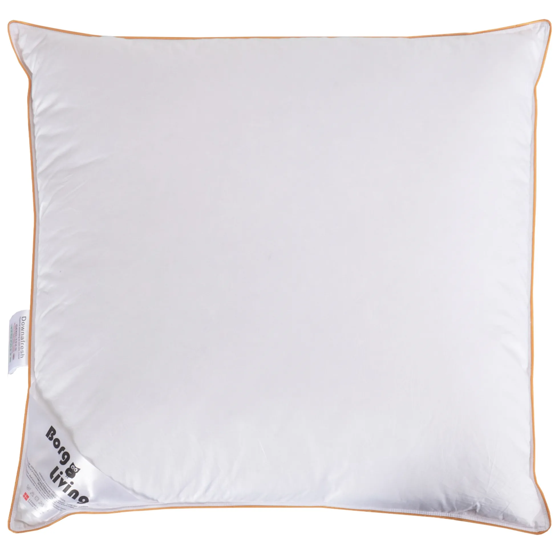 Gåseduns hovedpude - Mellem hovedpude - 60x63 cm - 3 kammer pude - Borg Living