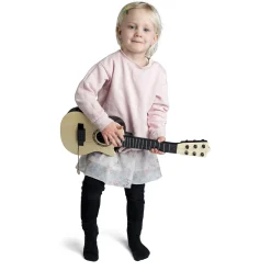 Guitar til børn med 6 metalstrenge og plekter - 54 cm