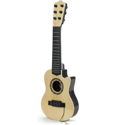 Guitar til børn med 6 metalstrenge og plekter - 54 cm