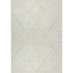 Gulvtæppe - Shaggy - 160x230 cm - Creme - Ideal Shaggy - Nordstrand Home