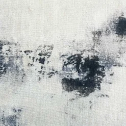 Gulvtæppe - Stort gulvtæppe 200x300 cm - Løs tæppe med skridsikker bagside - Gråt tæppe med abstrakt design - Blødt tæppe fra Nordstrand Home Dorte