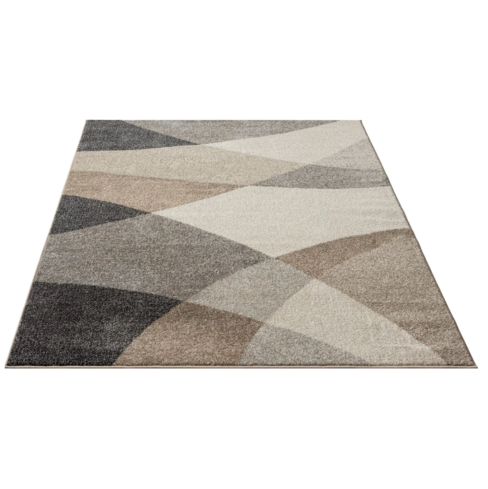 Gulvtæppe - 200x280 cm - Beige med mønster - Thales - Nordstrand Home