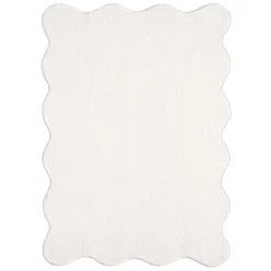 Gulvtæppe - 140x200 cm - Creme - Shape - Nordstrand Home