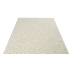 Gulvtæppe - 160x230 cm - Vævet - Creme - Kenzy - Nordstrand Home