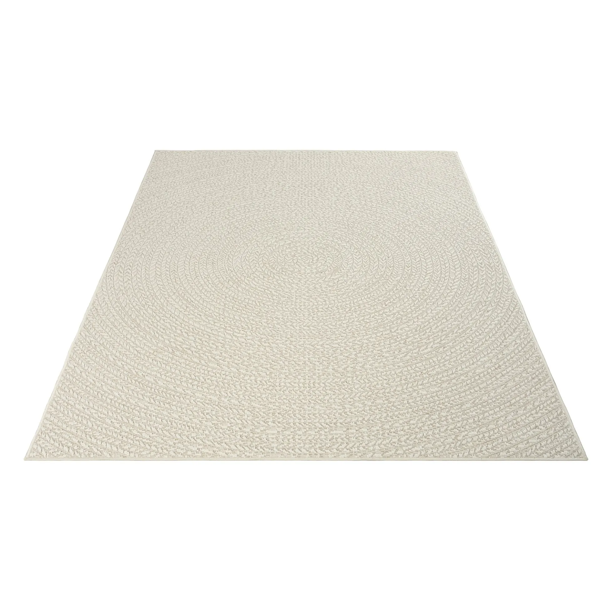Gulvtæppe - 60x180 cm - Vævet tæppeløber - Creme - Kenzy - Nordstrand Home