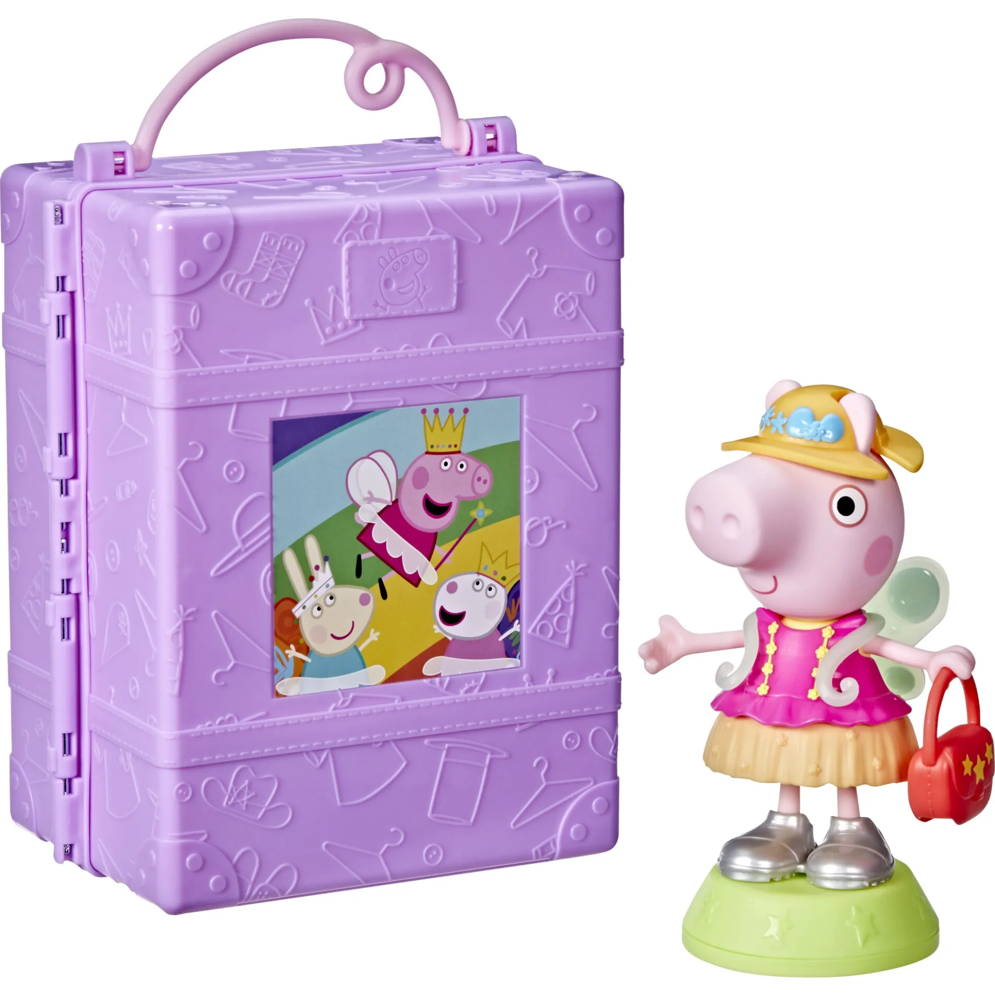 Gurli Gris garderobe med Gurli figur - 15 cm