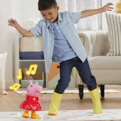 Gurli Gris Muddy Puddles Party interaktiv dukke - 30 cm