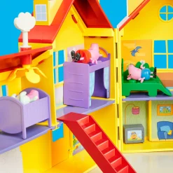 Gurli Gris stort familiehus med 3 figurer og tilbehør - 7,5 cm figurer