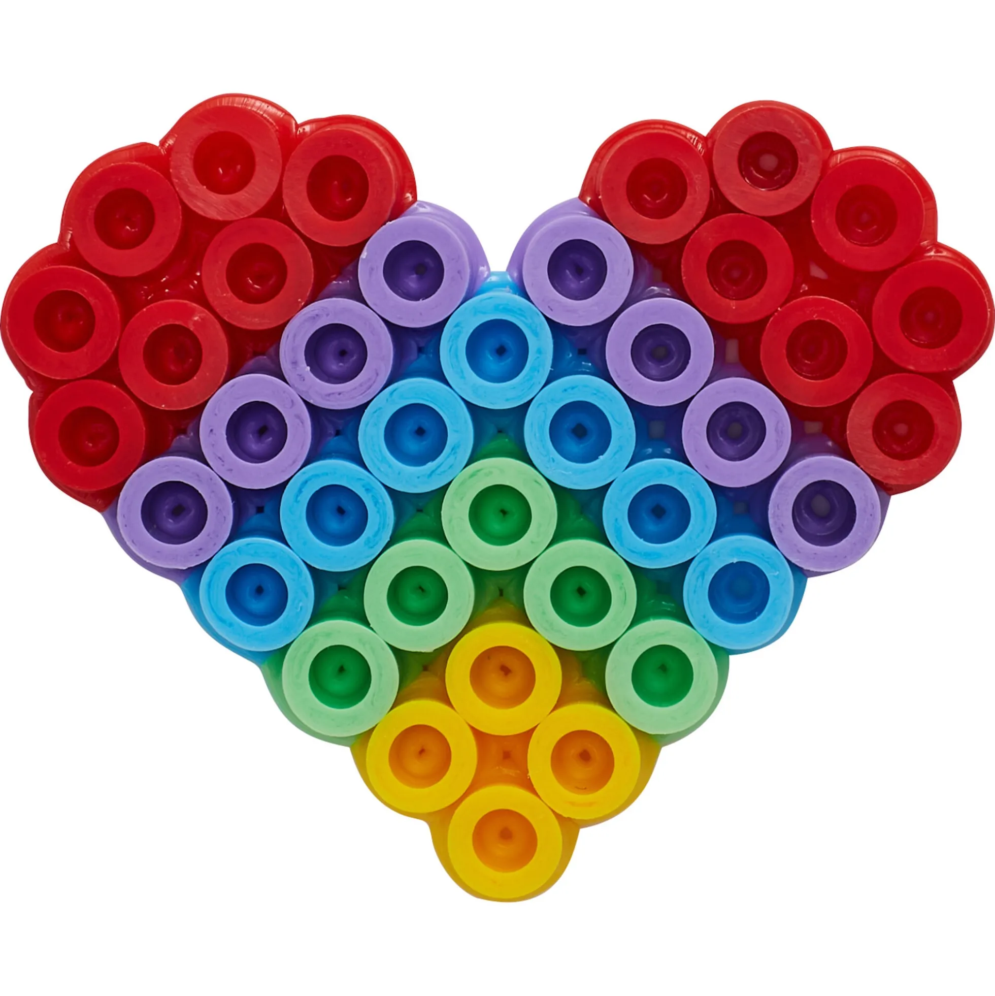 Hama Maxi perler i dåse - 400 perler og 2 stiftplader - Klasisske farver - Grøn