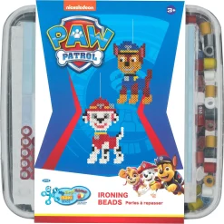 Hama Maxi perlesæt i bøtte - 900 perler og 1 stiftplade - Paw Patrol